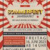 Sommerfest-Flyer